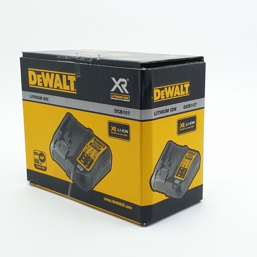 DEWALT แท่นชาร์จแบตเตอร์รี่ 10.8-18V. DCB107-B1