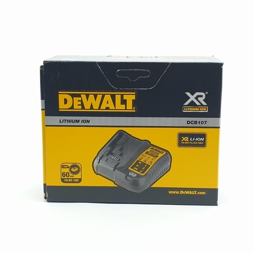 DEWALT แท่นชาร์จแบตเตอร์รี่ 10.8-18V. DCB107-B1