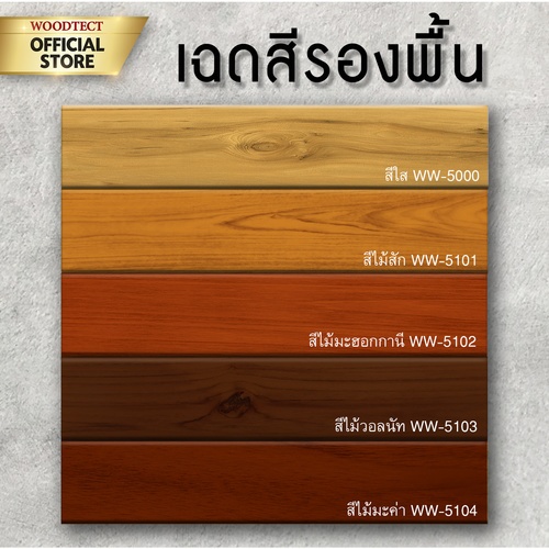 Woodtect วูดเทค ไฮบริด ควิ๊กคัลเลอร์ WW-5101 1 กล. สีสัก