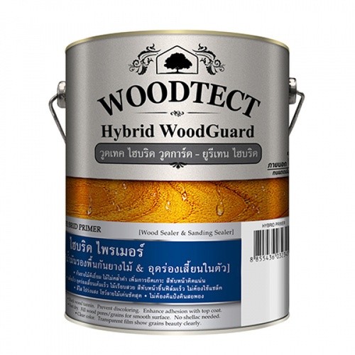 Woodtect วูดเทค ไฮบริด ควิ๊กคัลเลอร์ WW-5103 1 กล. สีวอลนัท