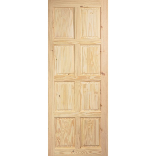 BEST ประตูไม้สน ขนาด 80x200 cm. GS-48 