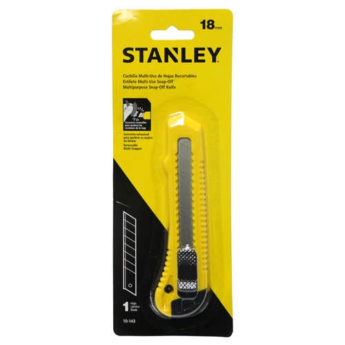 STANLEY คัตเตอร์ใหญ่ 18มม.รุ่น 10-143