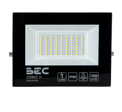 BEC ชุดโคมฟลัดไลท์ LED 50W รุ่น ZONIC II แสงเดย์ไลท์