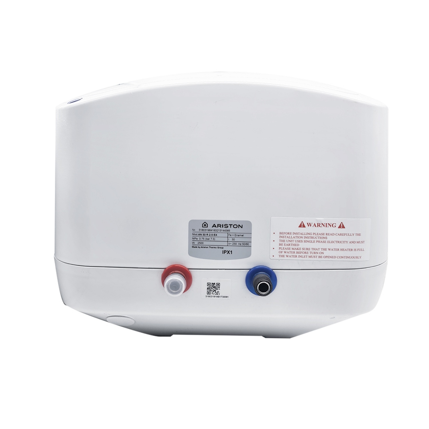 ARISTON เครื่องทำน้ำร้อนแบบหม้อต้ม 30L R 2.5 KW