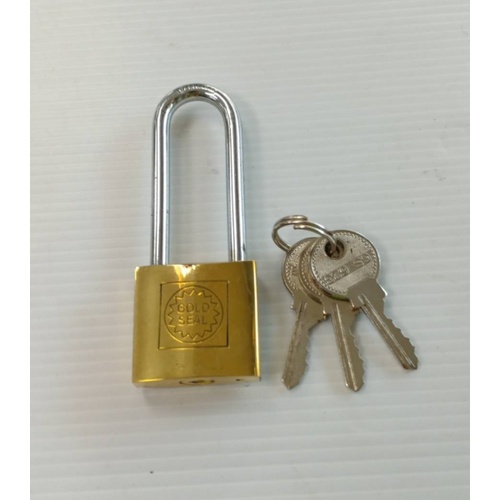 กุญแจคอยาว GOLDSEAL  GSL623 32 มิล
