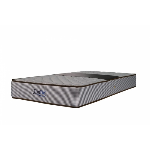 ที่นอนสปริง Truffle ผ้าริ้วเทาเดินลายคาด PVC รุ่น Classic Sleep 6x9 ฟุต