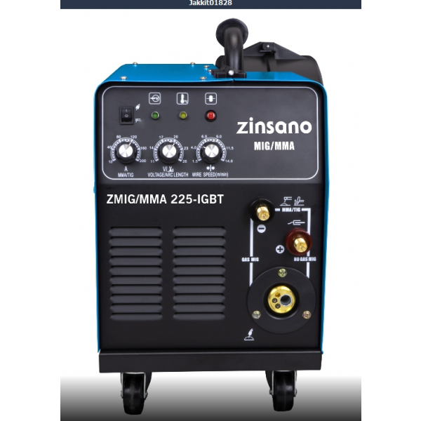 เครื่องเชื่อม ZINSANO รุ่น ZMIG/MMA 225 IGBT