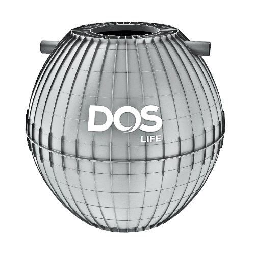 DOS ถังบำบัดน้ำเสีย ขนาด 1600L รุ่น Ultra สี Space Gray