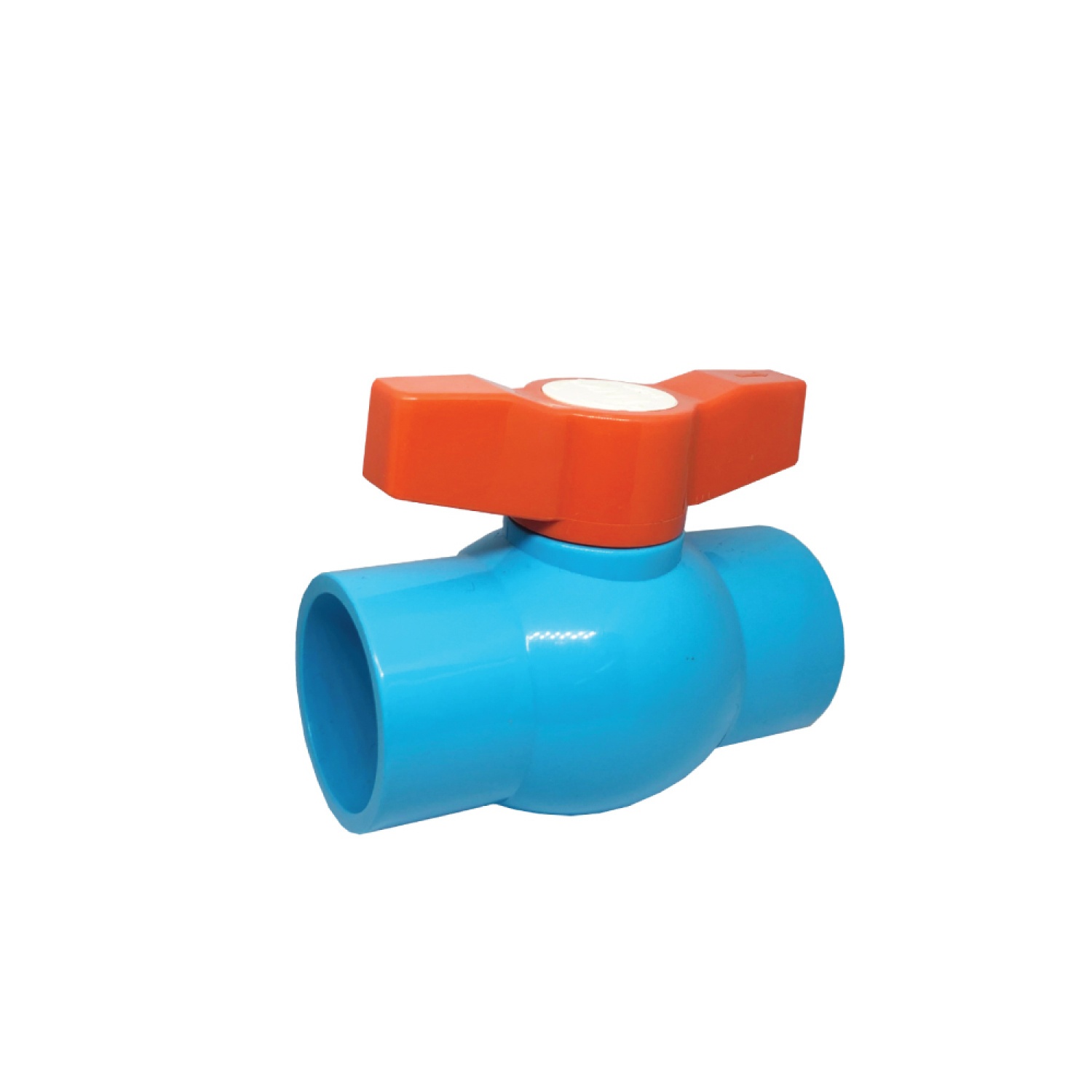 NNK บอลวาล์วพีวีซี 1 1/2"(40) แบบสวม แรงดันสูง สีฟ้า |GlobalHouse