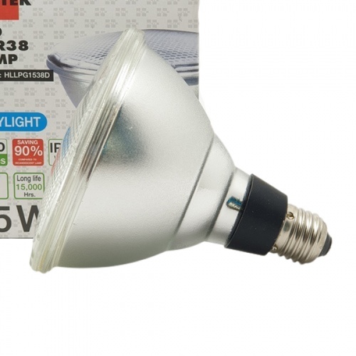 HI-TEK หลอดไฟพาร์ LED 38 ขั้วเกลียว 15W แบบกระจก รุ่น HLLPG1538D แสงเดย์ไลท์