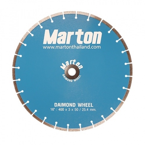 MARTON ใบตัดเพชรเซาะร่อง ตัดคอนกรีต 16X3mm.