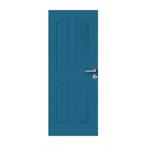 ประตู HDF FLORENCE-403 80x200cm.สีน้ำเงิน METRO