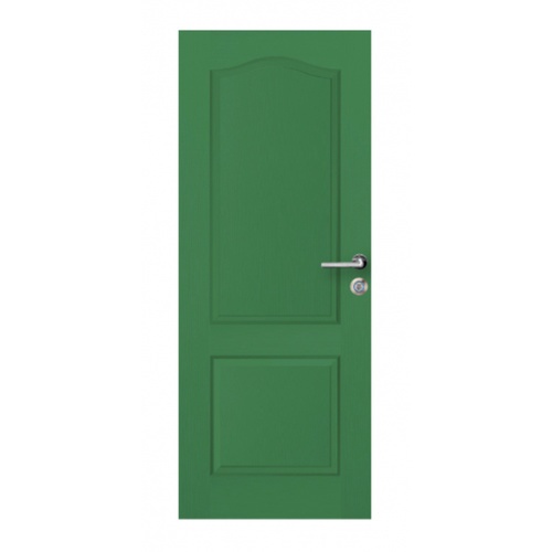 ประตู HDF MILANO-202 80x200cm.สีเขียว METRO