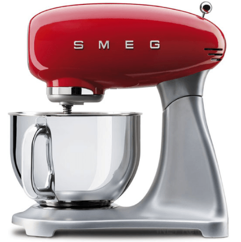 SMEG เครื่องผสมอาหาร ขนาด 800 วัตต์ SMF01RDEU สีแดง