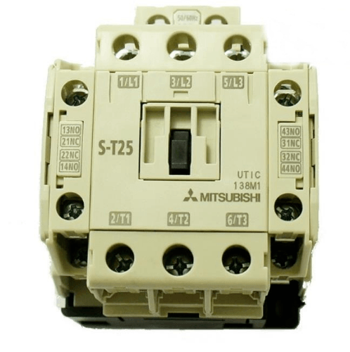 MITSUBICHI คอนแทคเตอร์ 25A รุ่น ST25-220V สีขาว