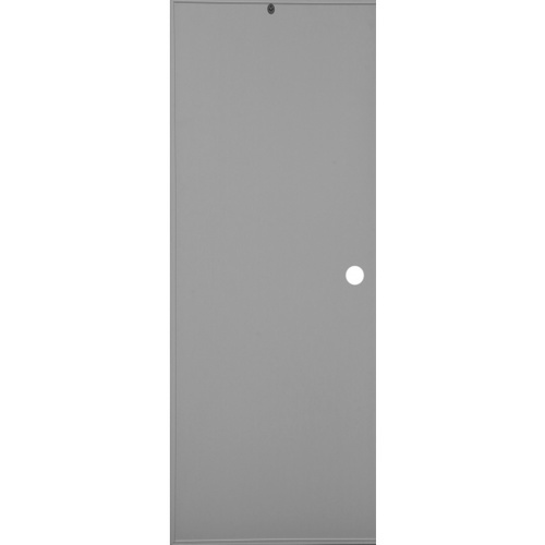 CHAMP ประตู+วงกบ ขนาด  70x200 ซม. SE1(เจาะ) สีเทา