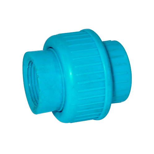 ข้อต่อยูเนี่ยน พีวีซี สีฟ้า 1.1/2นิ้ว (U-PVC)
