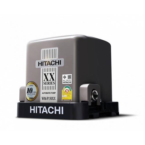 HITACHI ปั๊มน้ำอัตโนมัติแรงดันคงที่ 150W รุ่น WM-P150XX