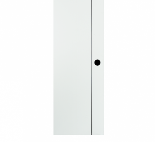 BATHIC ประตูยูพีวีซี BG1 70x200ซม. สีขาว (เจาะรูลูกบิด)