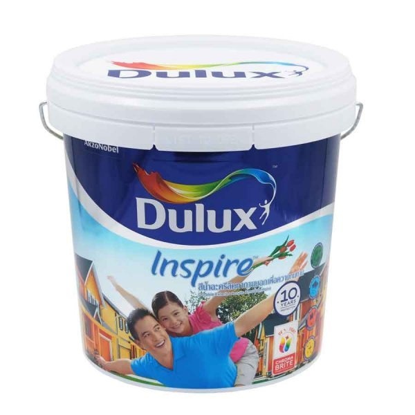 Dulux อินสไปร์ภายนอกกึ่งเงา เบส A 9 ลิตร New