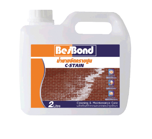 BESBOND น้ำยาขจัดคราบปูน C-STAIN  2 ลิตร