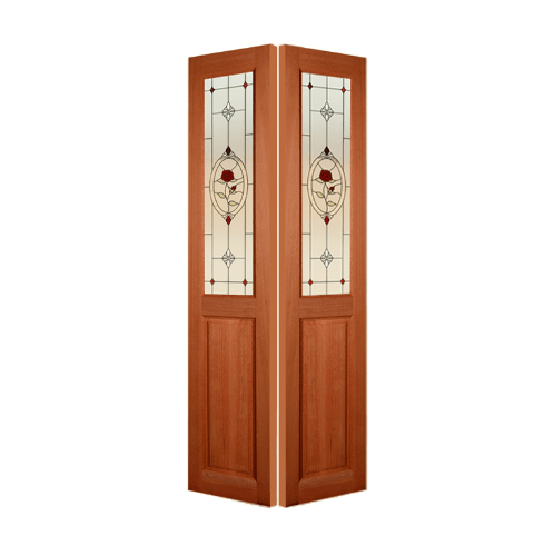 ประตูไม้สยาแดงSL-01/3(28x200cm.)