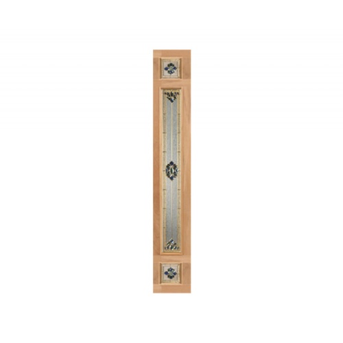 ประตูไม้จาปาร์การ์ JASMINE-05 upper-side ขนาด 40x245 cm.