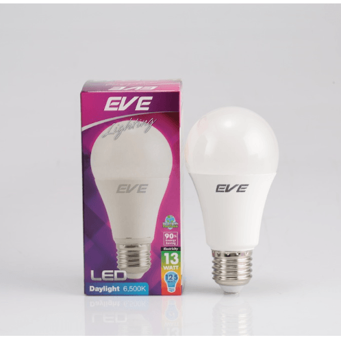 EVE หลอดไฟ LED E27 A60 E27 13W แสงเดย์ไลท์
