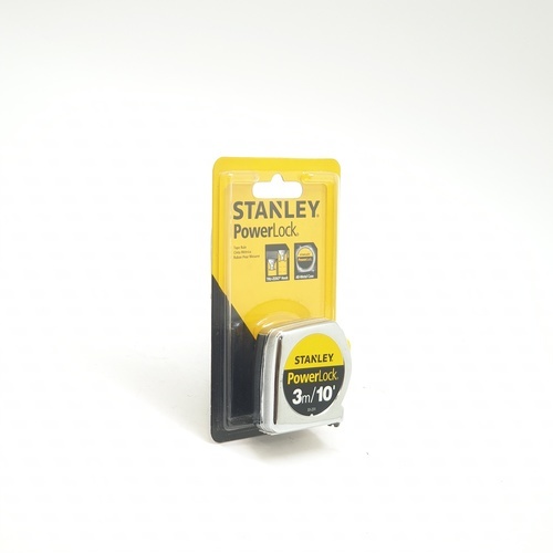 STANLEY ตลับเมตร 3 เมตร รุ่น POWERLOCK 3M 33-231