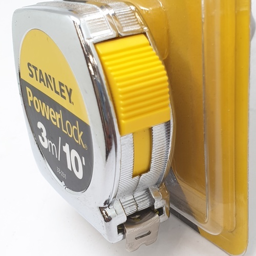 STANLEY ตลับเมตร 3 เมตร รุ่น POWERLOCK 3M 33-231