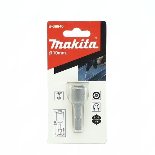 MAKITA ดอกไขควงลูกบล็อกแม่เหล็ก 10X50มม. รุ่น B-38940