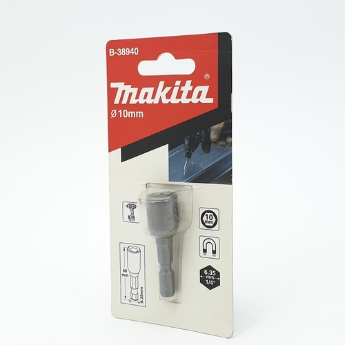 MAKITA ดอกไขควงลูกบล็อกแม่เหล็ก 10X50มม. รุ่น B-38940