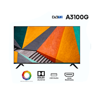 Hisense โทรทัศน์ Digital TV ขนาด 32 นิ้ว รุ่น 32A3100G สีดำ