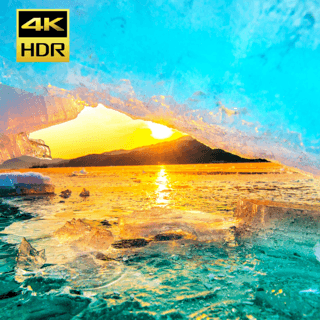 HAIER โทรทัศน์ Google HQLED 4K รุ่น H55K7UG สีดำ