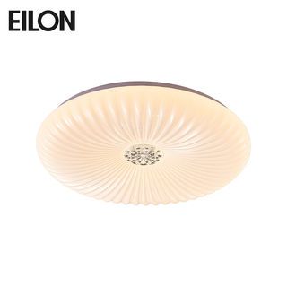 EILON โคมไฟเพดานอะครีลิคทรงกลม 48W ปรับได้3แสง รุ่น XDD2031/400 สีขาว