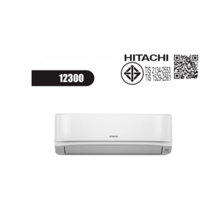 HITACHI เครื่องปรับอากาศ Inverter ขนาด 12300 BTU RAKDH13PCAST สีขาว