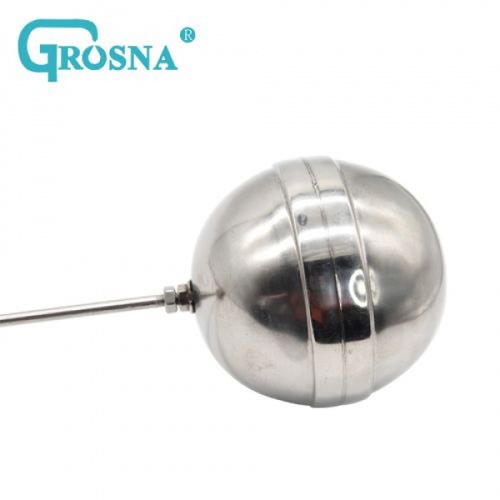 GROSNA ลูกลอยแท้งค์น้ำสเตนแลส ก้านทองเหลือง ขนาด 3/4 รุ่น GRFV101 สีสเตนเลส