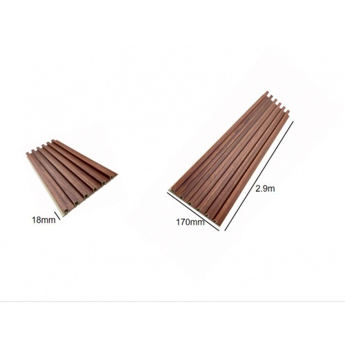 GREAT WOOD ไม้ฝ้าระแนง WPC  P18-170 18x170x2900 มม. TEAK