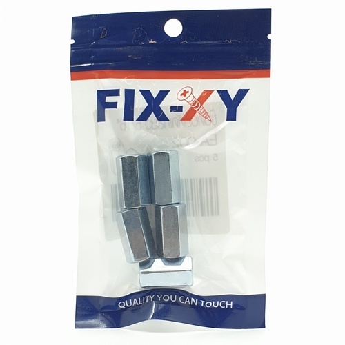 ข้อต่อสตัดเกลียว 5/16 รุ่น EA-002 (5ชิ้น/แพ็ค) FIX-XY