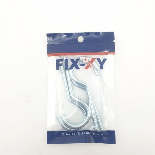 ตะขอตัวซี เบอร์16 รุ่น EK-021-S (4ชิ้น/แพ็ค) FIX-XY