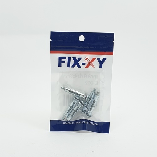FIX-XY พุคเหล็กยิปซั่ม 4x38 mm.(5ชิ้น/แพ็ค) EI-002 