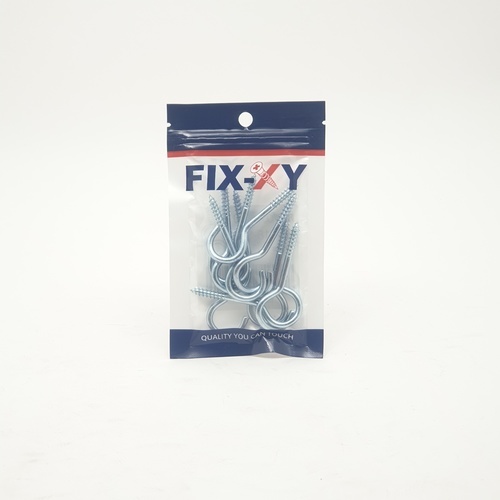 ตะขอตัวซี เบอร์10 รุ่น EK-018-S (10ชิ้น/แพ็ค) FIX-XY