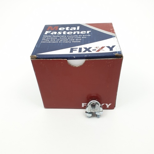 FIX-XY กิ๊บจับลวดสลิง3/16  รุ่น EQ-002-B (70ชิ้น/กล่อง)