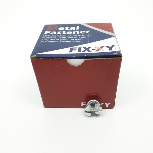 FIX-XY กิ๊บจับลวดสลิง3/16 รุ่น EQ-002-B (70ชิ้น/กล่อง)