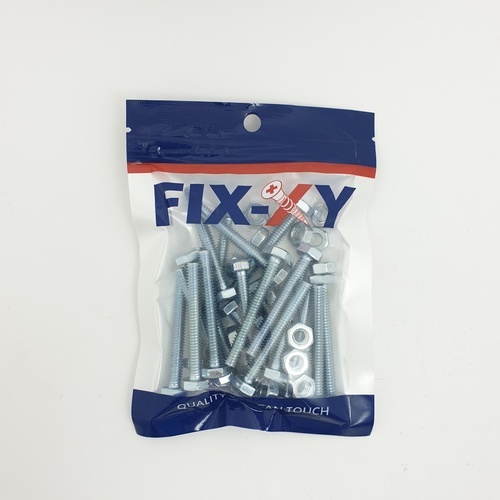 สกรูเกลียวมิล 1/4x2 รุ่น EF-014 (20ชิ้น/แพ็ค) FIX-XY