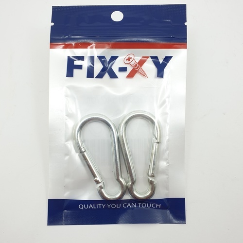 ห่วงเกี่ยวนิรภัย 5.4x2.7cm. รุ่น ER-003-S (2ชิ้น/แพ็ค) FIX-XY