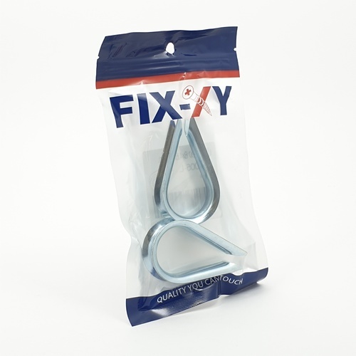 FIX-XY ปลอกสลิง 8x4.6x1.5cm. รุ่น ES-005-L (2ชิ้น/แพ็ค)