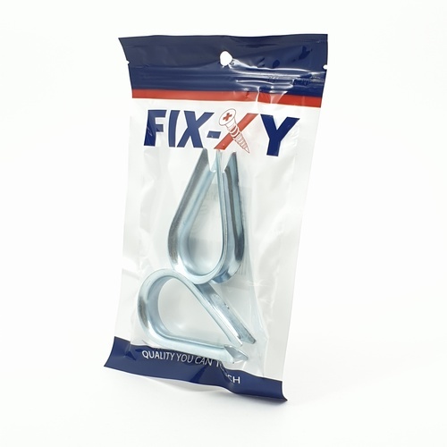 FIX-XY ปลอกสลิง 8x4.6x1.5cm. รุ่น ES-005-L (2ชิ้น/แพ็ค)