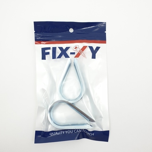 FIX-XY ปลอกสลิง 8x4.6x1.5cm. รุ่น ES-005-L (2ชิ้น/แพ็ค)