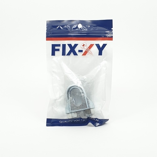 FIX-XY กิ๊บจับลวดสลิง5/8 รุ่น EQ-009-L (1ชิ้น/แพ็ค)